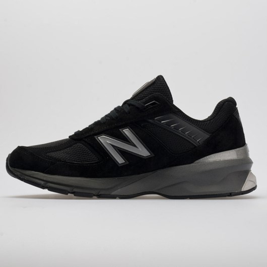 Orthofeet New Balance 990v5 Men's Running Shoes Black / Silver | NX2176098