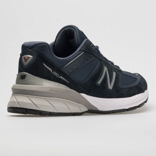 Orthofeet New Balance 990v5 Women's Running Shoes Navy / Silver | JD1938450