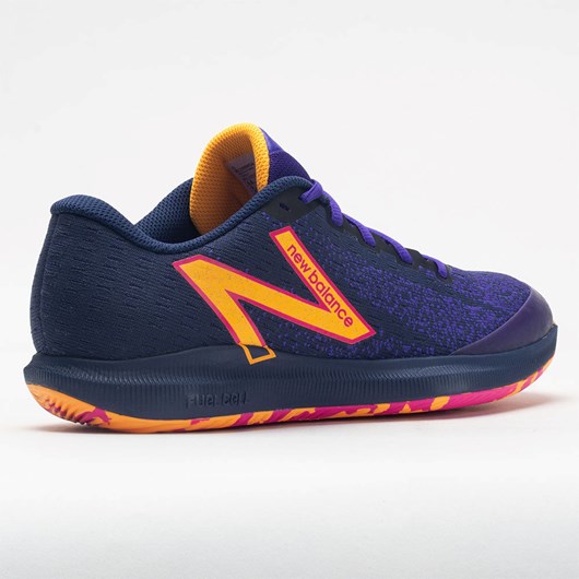 Orthofeet New Balance 996v4.5 Men's Tennis Shoes Black / Deep Violet | LX9124830