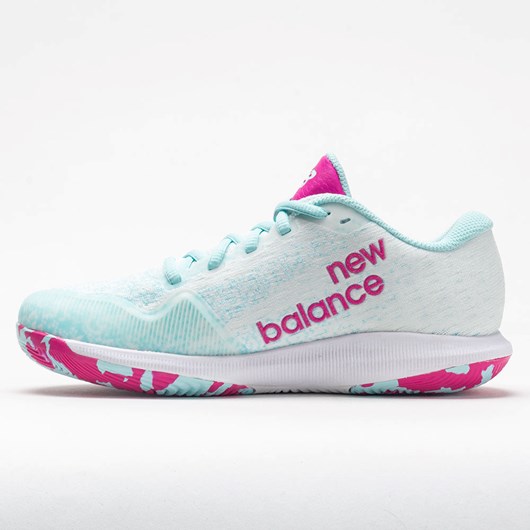 Orthofeet New Balance 996v4.5 Women's Tennis Shoes White / Pink Glo / Glacier | UI8264970