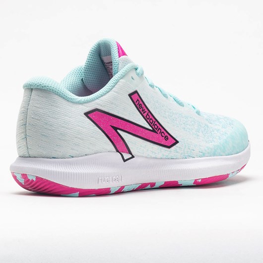 Orthofeet New Balance 996v4.5 Women's Tennis Shoes White / Pink Glo / Glacier | UI8264970