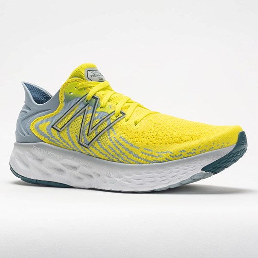 Orthofeet New Balance Fresh Foam 1080v11 Men's Running Shoes Sulphur Yellow / Light Slate | EL4236897