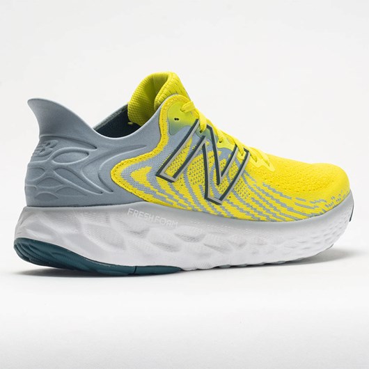 Orthofeet New Balance Fresh Foam 1080v11 Men's Running Shoes Sulphur Yellow / Light Slate | EL4236897