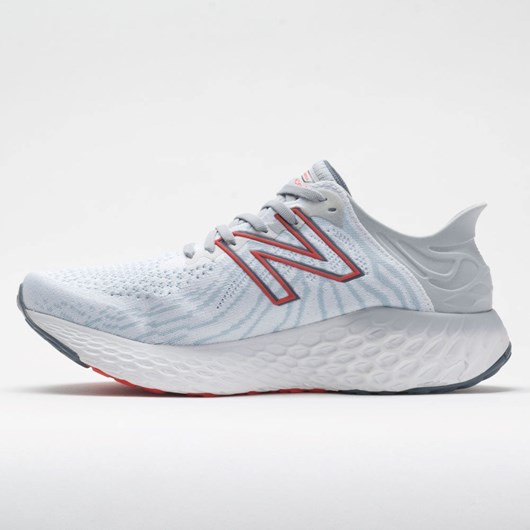 Orthofeet New Balance Fresh Foam 1080v11 Men's Running Shoes White / Ghost Pepper | GV4605793