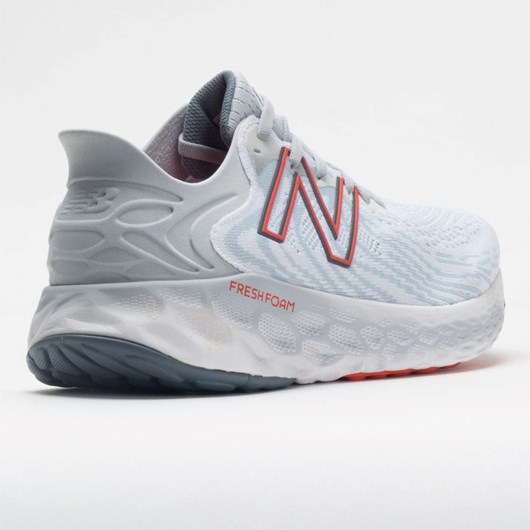 Orthofeet New Balance Fresh Foam 1080v11 Men's Running Shoes White / Ghost Pepper | GV4605793