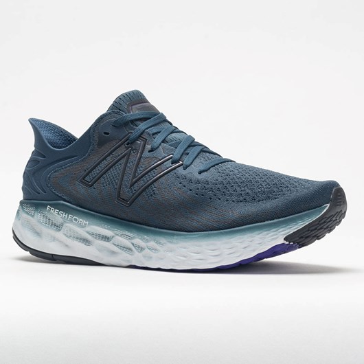 Orthofeet New Balance Fresh Foam 1080v11 Men's Running Shoes Deep Ocean Grey / Deep Violet | ZU9625184