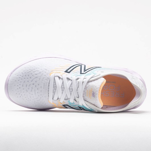 Orthofeet New Balance Fresh Foam Beacon v3 Women's Running Shoes White / Astral Glow | BM7210685