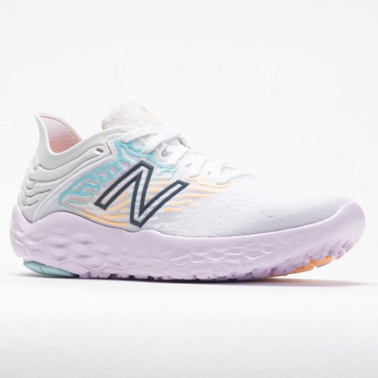 Orthofeet New Balance Fresh Foam Beacon v3 Women's Running Shoes White / Astral Glow | BM7210685