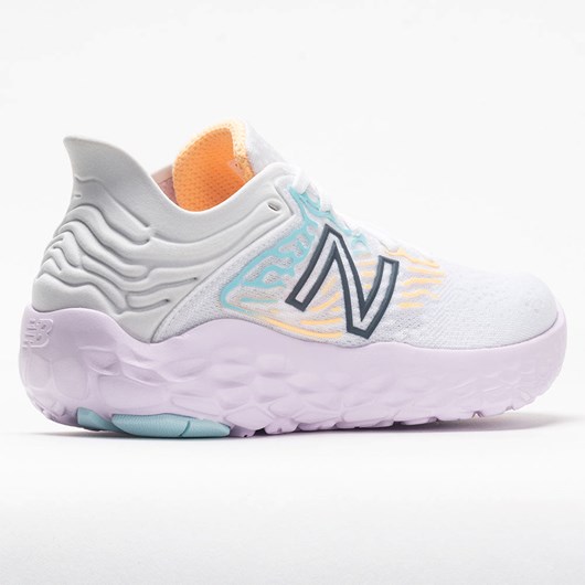 Orthofeet New Balance Fresh Foam Beacon v3 Women's Running Shoes White / Astral Glow | BM7210685