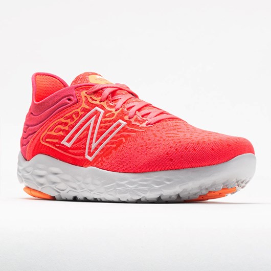 Orthofeet New Balance Fresh Foam Beacon v3 Women's Running Shoes Vivid Coral / Citrus Peach | KD1265039