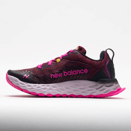 Orthofeet New Balance Fresh Foam Hierro v6 Women's Trail Running Shoes Garnet / Pink Glo | UY3492658