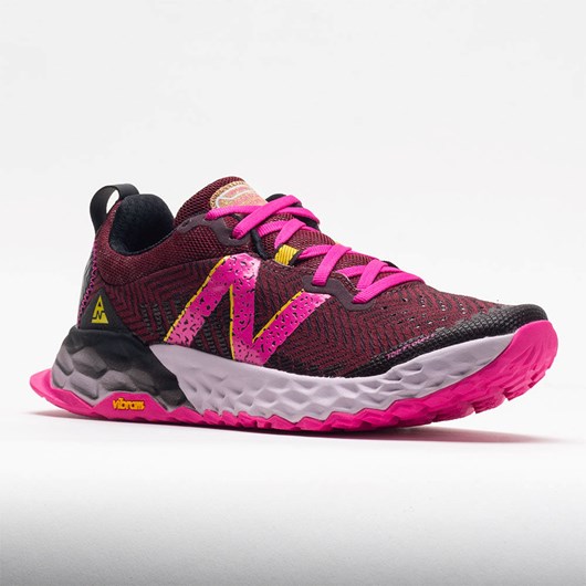 Orthofeet New Balance Fresh Foam Hierro v6 Women's Trail Running Shoes Garnet / Pink Glo | UY3492658