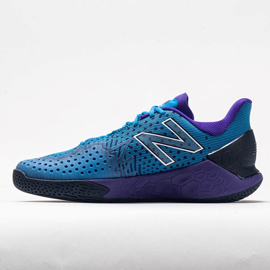 Orthofeet New Balance Fresh Foam Lav v2 Men's Tennis Shoes Helium / Deep Violet | HN3014268