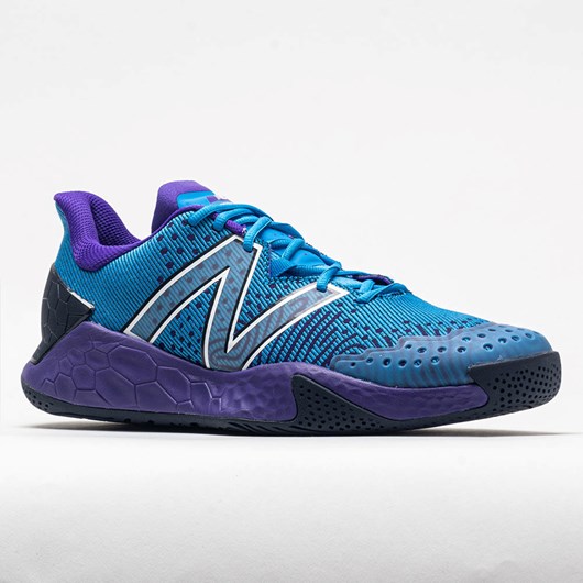 Orthofeet New Balance Fresh Foam Lav v2 Men's Tennis Shoes Helium / Deep Violet | HN3014268