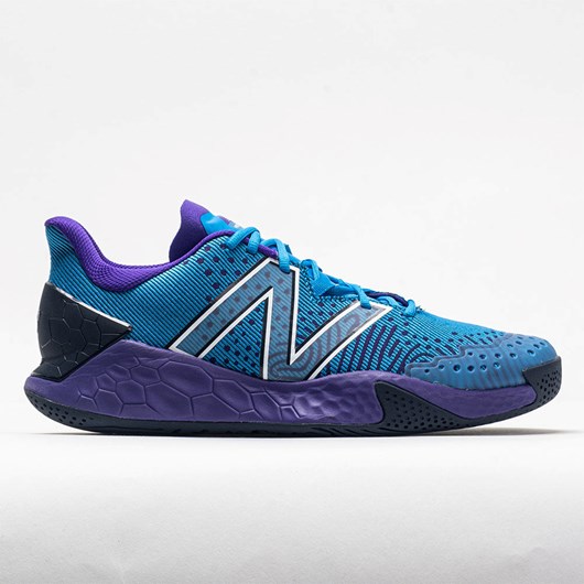 Orthofeet New Balance Fresh Foam Lav v2 Men\'s Tennis Shoes Helium / Deep Violet | HN3014268