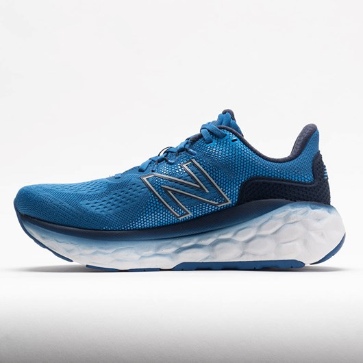 Orthofeet New Balance Fresh Foam More v3 Men's Running Shoes Laser Blue / Harvest Gold | MH2541863