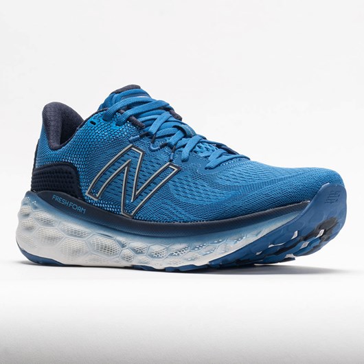 Orthofeet New Balance Fresh Foam More v3 Men's Running Shoes Laser Blue / Harvest Gold | MH2541863