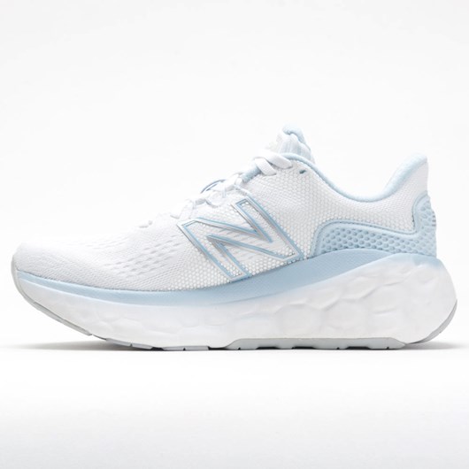 Orthofeet New Balance Fresh Foam More v3 Women's Running Shoes White / UV Glo / Ghost Pepper | VT3859641