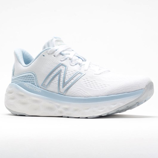 Orthofeet New Balance Fresh Foam More v3 Women's Running Shoes White / UV Glo / Ghost Pepper | VT3859641