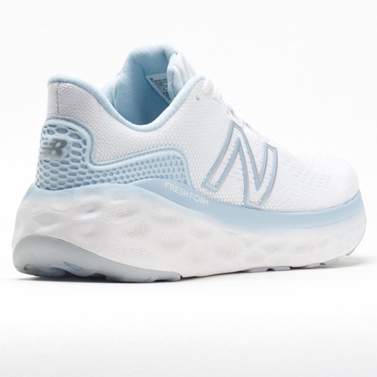 Orthofeet New Balance Fresh Foam More v3 Women's Running Shoes White / UV Glo / Ghost Pepper | VT3859641