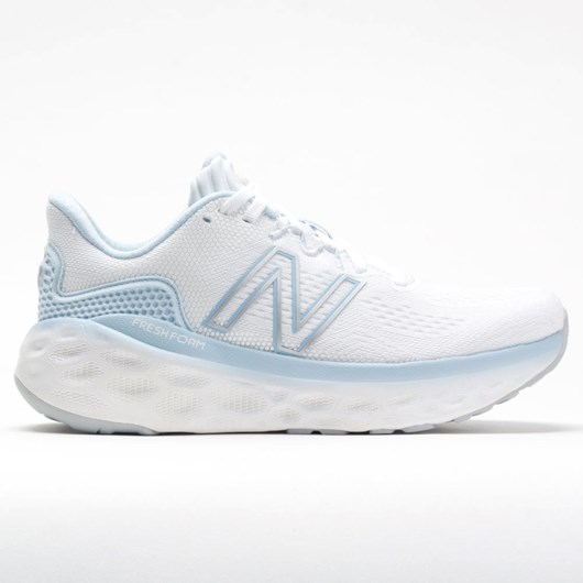 Orthofeet New Balance Fresh Foam More v3 Women\'s Running Shoes White / UV Glo / Ghost Pepper | VT3859641