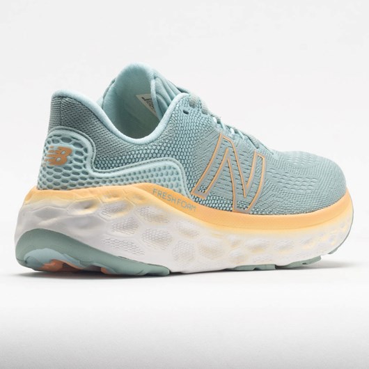 Orthofeet New Balance Fresh Foam More v3 Women's Running Shoes Storm Blue / Light Mango | XC9428307