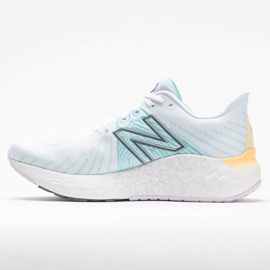 Orthofeet New Balance Fresh Foam Vongo v5 Women's Running Shoes White / Light Mango | JD5146087