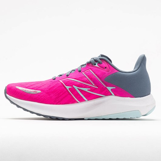 Orthofeet New Balance FuelCell Propel v3 Women's Running Shoes Pink Glo / Deep Ocean Grey | EQ2978043