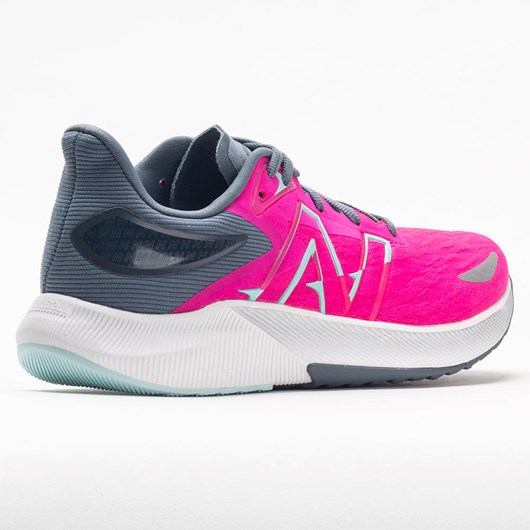 Orthofeet New Balance FuelCell Propel v3 Women's Running Shoes Pink Glo / Deep Ocean Grey | EQ2978043