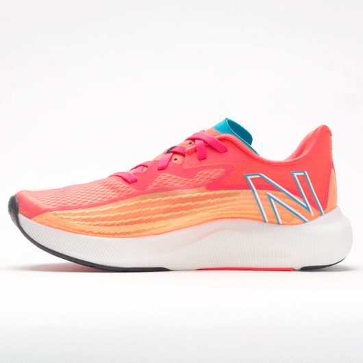 Orthofeet New Balance FuelCell Rebel v2 Women's Running Shoes Citrus Punch / Vivid Coral | MS6974210