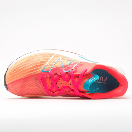 Orthofeet New Balance FuelCell Rebel v2 Women's Running Shoes Citrus Punch / Vivid Coral | MS6974210