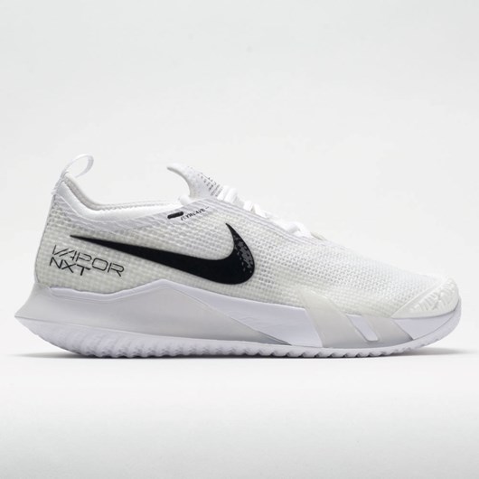 Orthofeet Nike React Vapor NXT Men\'s Tennis Shoes White / Black / Grey Fog | OR2608571