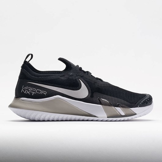 Orthofeet Nike React Vapor NXT Men\'s Tennis Shoes Black / White | YZ2185046