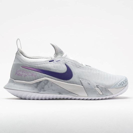 Orthofeet Nike React Vapor NXT Women\'s Tennis Shoes Photon Dust / Court Purple / Fuchsia Glow | XT3586472