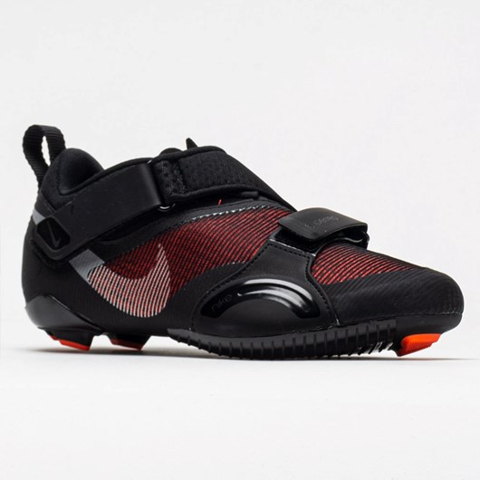 Orthofeet Nike SuperRep Cycle Women's Training Shoes Black / Metallic Silver / Hyper Crimson | PN0472158