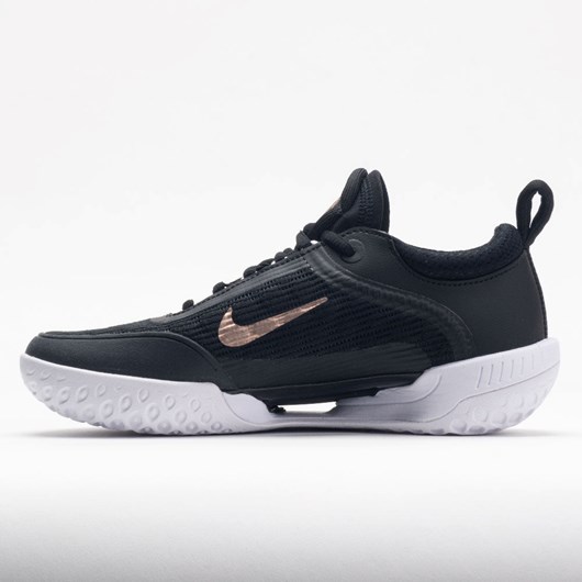 Orthofeet Nike Zoom NXT Women's Tennis Shoes Black / Metallic Red Bronze / White | WS8351940