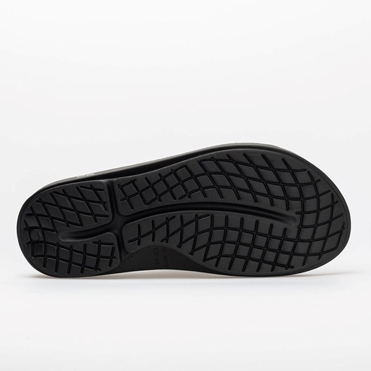 Orthofeet OOFOS OOahh Men's Slide Sandals Black | LS6183927