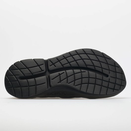 Orthofeet OOFOS OOmg Low Fibre Men's Walking Shoes Black / Gray | VO1854236