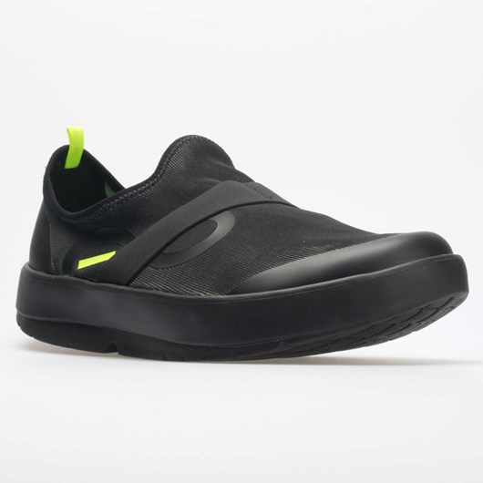 Orthofeet OOFOS OOmg Low Fibre Men's Walking Shoes Black / Gray | VO1854236