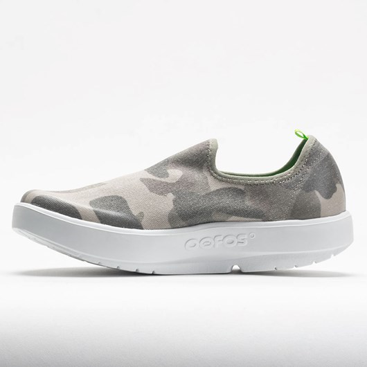 Orthofeet OOFOS OOmg eeZee Limited Women's Walking Shoes Green Camo | VO7086319