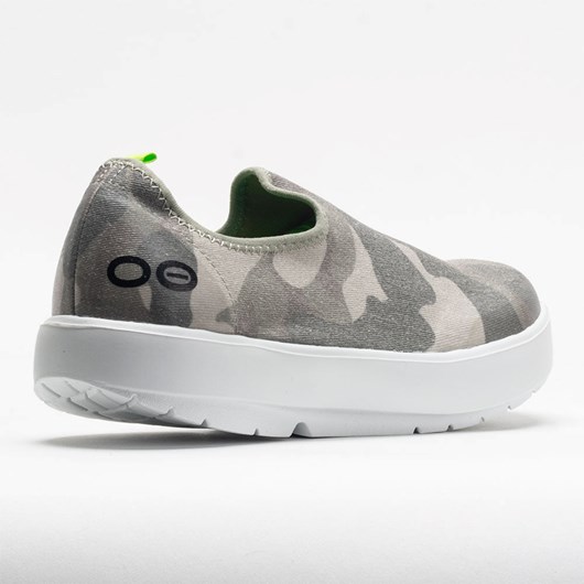 Orthofeet OOFOS OOmg eeZee Limited Women's Walking Shoes Green Camo | VO7086319