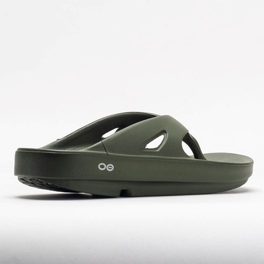 Orthofeet OOFOS OOriginal Men's Slide Sandals Forest Green | AK3901762