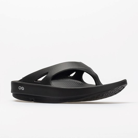 Orthofeet OOFOS OOriginal Men's Slide Sandals Black | FL3026471