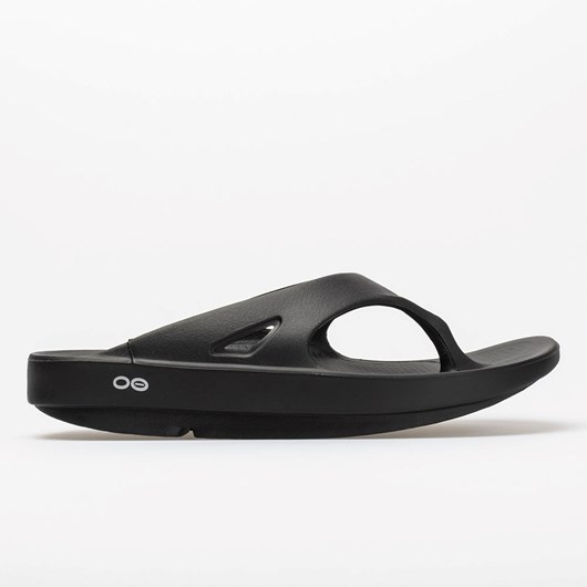 Orthofeet OOFOS OOriginal Men\'s Slide Sandals Black | FL3026471