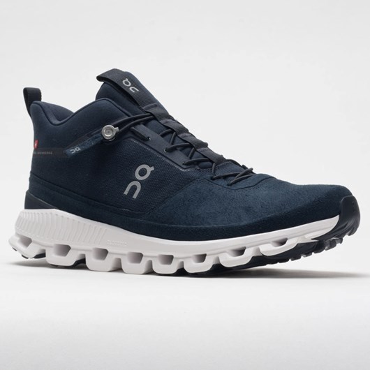 Orthofeet On Cloud Hi Men's Lifestyle Sneakers Navy | VP8791023