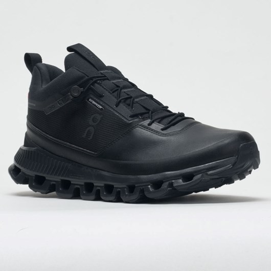 Orthofeet On Cloud Hi Waterproof Men's Lifestyle Sneakers All Black | QK1852934