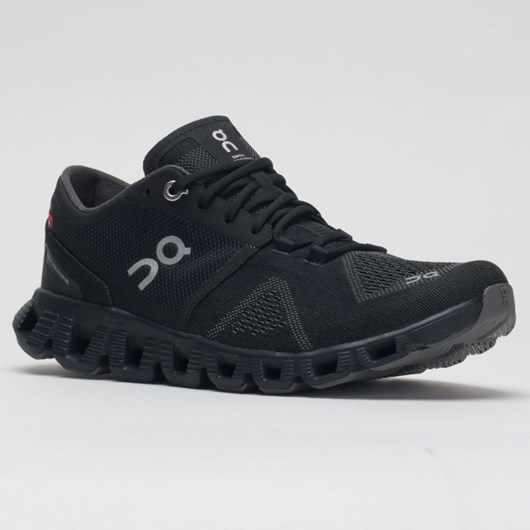 Orthofeet On Cloud X Men's Running Shoes Black / Asphalt | XS6821409