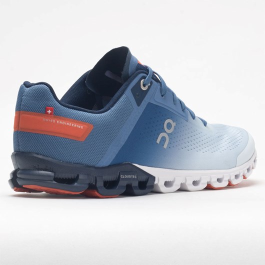 Orthofeet On Cloudflow Men's Running Shoes Lake / Flare | VO4315076