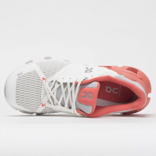 Orthofeet On Cloudflyer Women's Running Shoes White / Coral | WM4365890