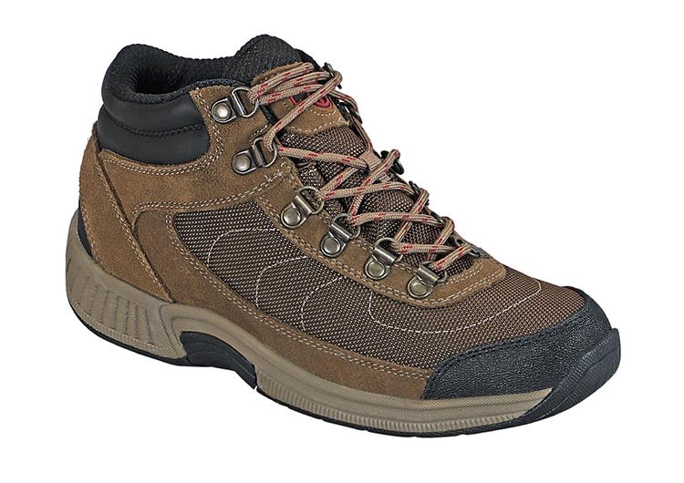 Orthofeet Orthopedic High Top Women\'s Hiking Boots Brown | VX3149672